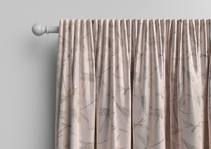 Dragonflies, Pink - Made to Measure Curtains - Image 10